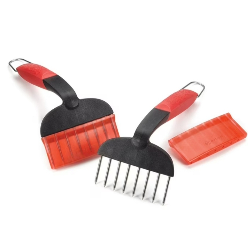 Meat Shredders/2 Piece/Red and Black Meat Shredders
